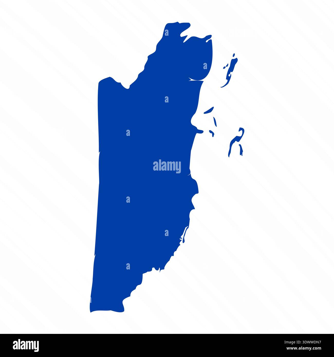 Physical political map belize hi-res stock photography and images - Alamy
