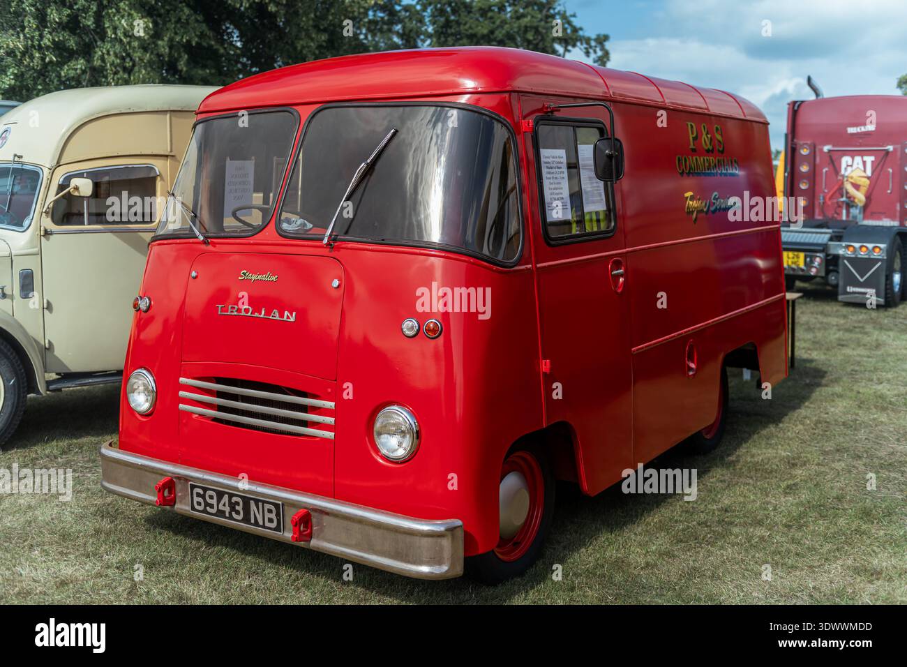 Restored Trojan forward control van 6943 NB in P&S Commercials livery ...
