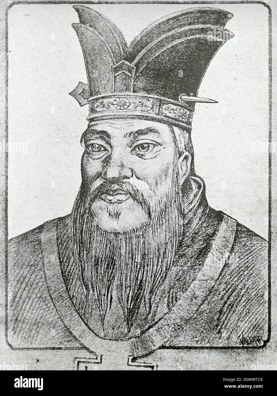 Portrait of confucius hi-res stock photography and images - Page 2