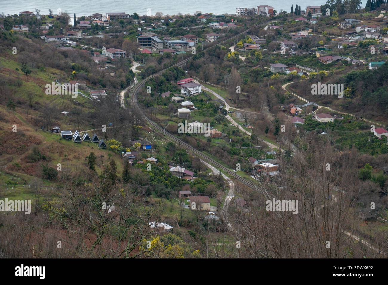 New residential road network hi-res stock photography and images - Alamy