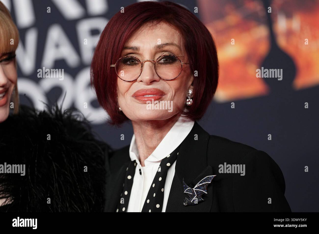Sharon Osbourne Poses For Photographers Upon Arrival At The Brit Awards sharon-osbourne-poses-for-photographers-upon-arrival-at-the-brit-awards