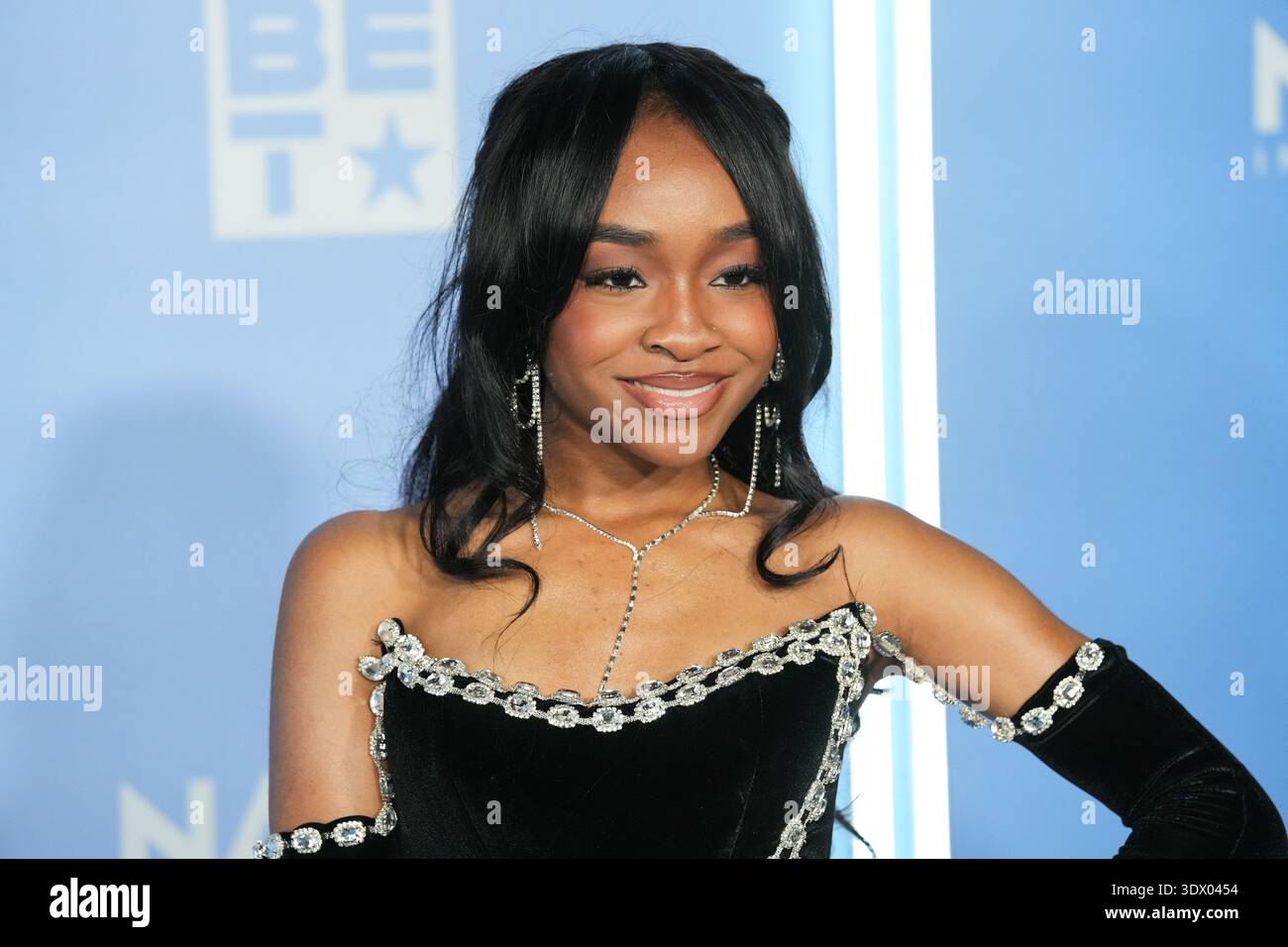 Janiyah Rapper Janiyah Merrill arrives at the 57th NAACP Image Awards on Saturday, Feb ...