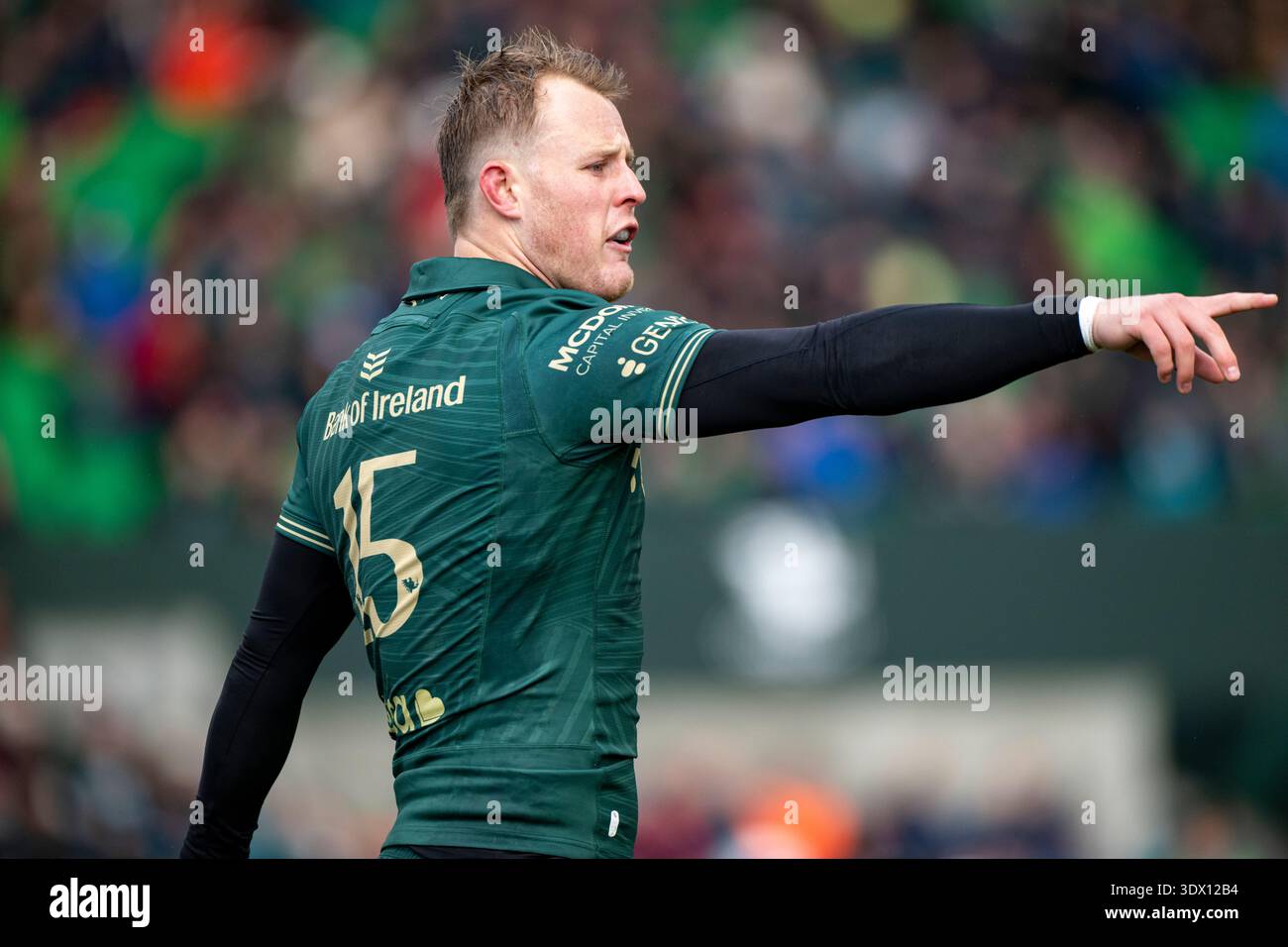 Sam Gilbert Rugby Sam Gilbert of Connacht Rugby during the United Rugby Championship ...