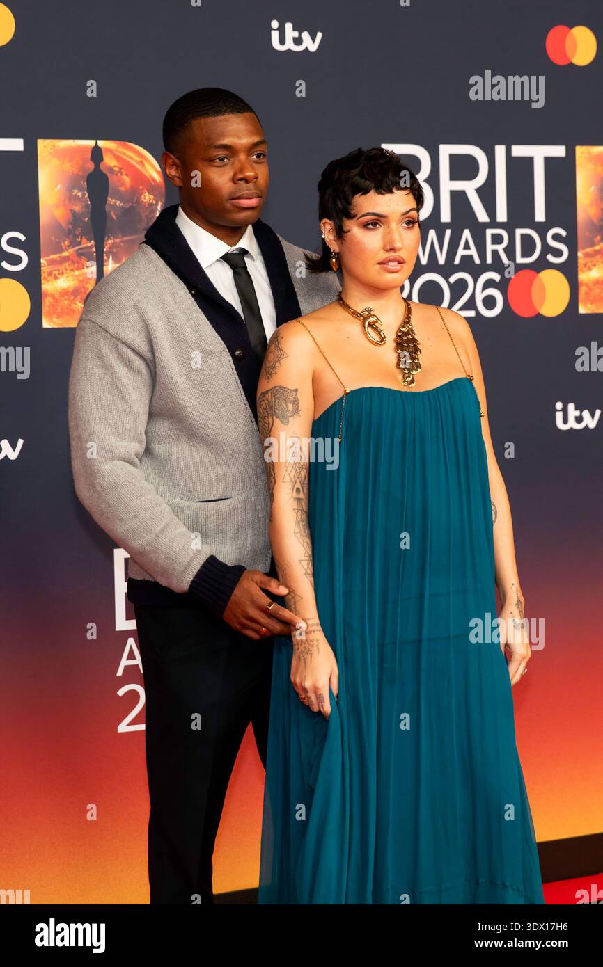 Mabel Manchester Manchester, England, 28th February, 2026. Mabel attends the BRIT Awards ...