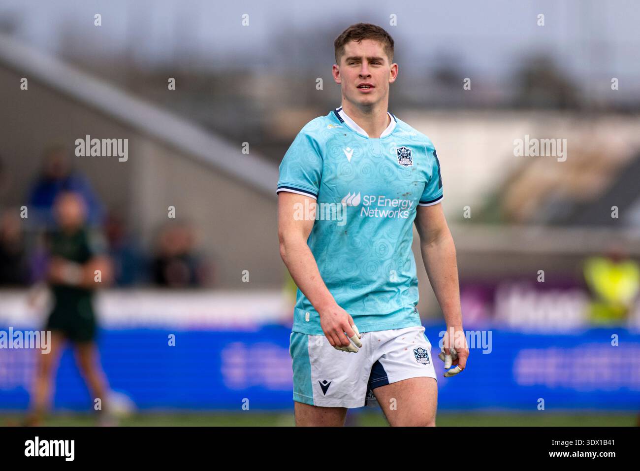Dan Lancaster of Glasgow Warriors during the United Rugby Championship ...