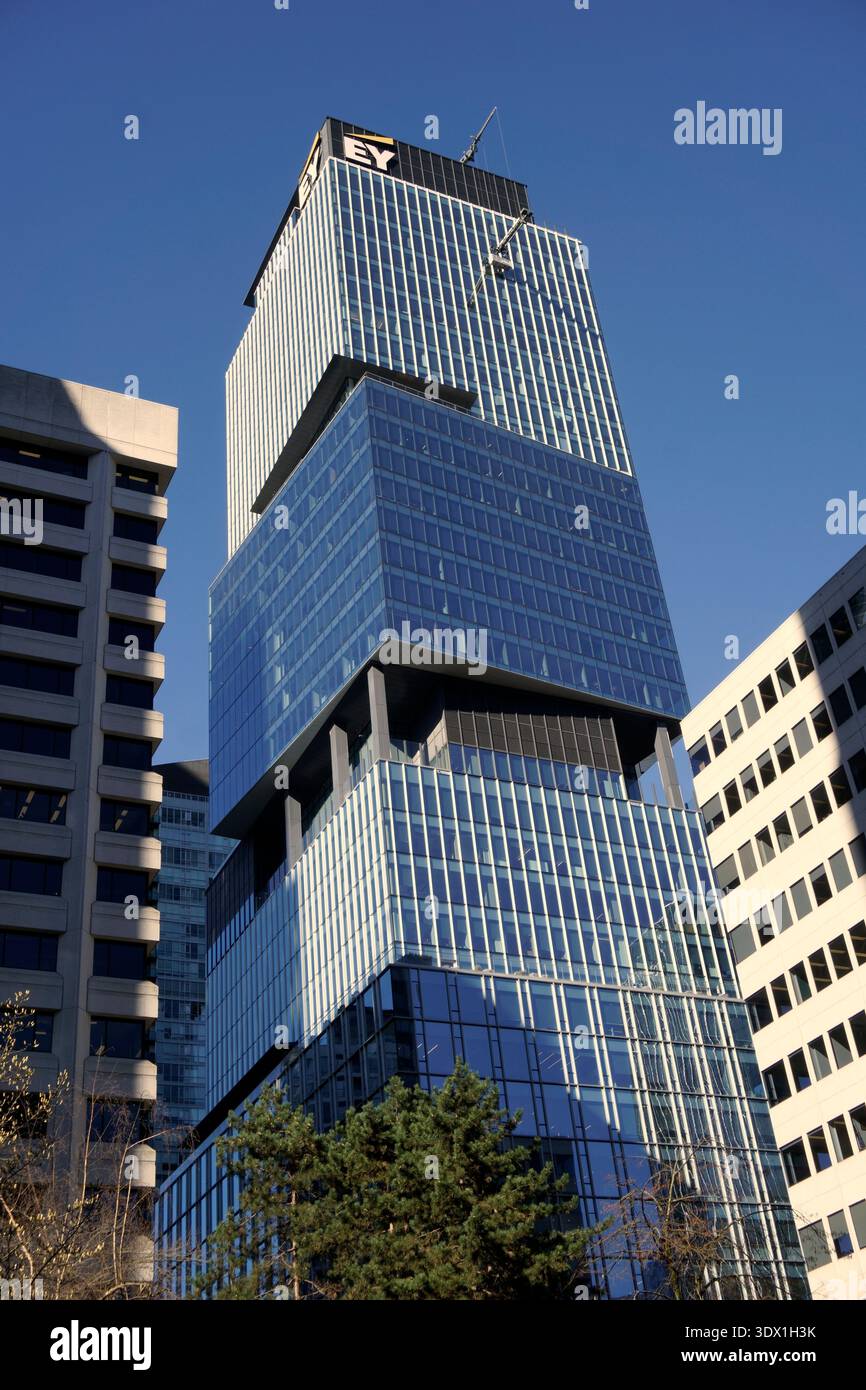 The Stack commercial office building in downtown Vancouver, BC, Canada ...