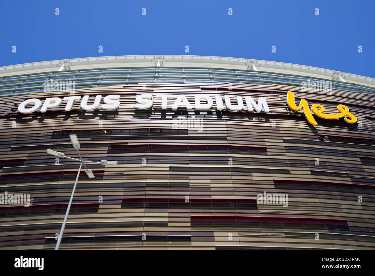 Optus Arena A general view of Perth Australia also known as Optus Stadium before ...