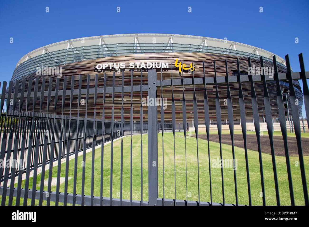 Optus Arena A general view of Perth Australia also known as Optus Stadium before ...