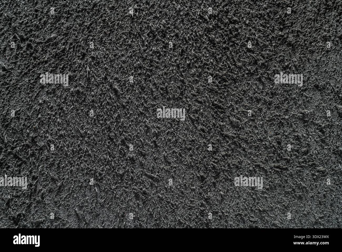 black suede texture closeup detailed background Stock Photo