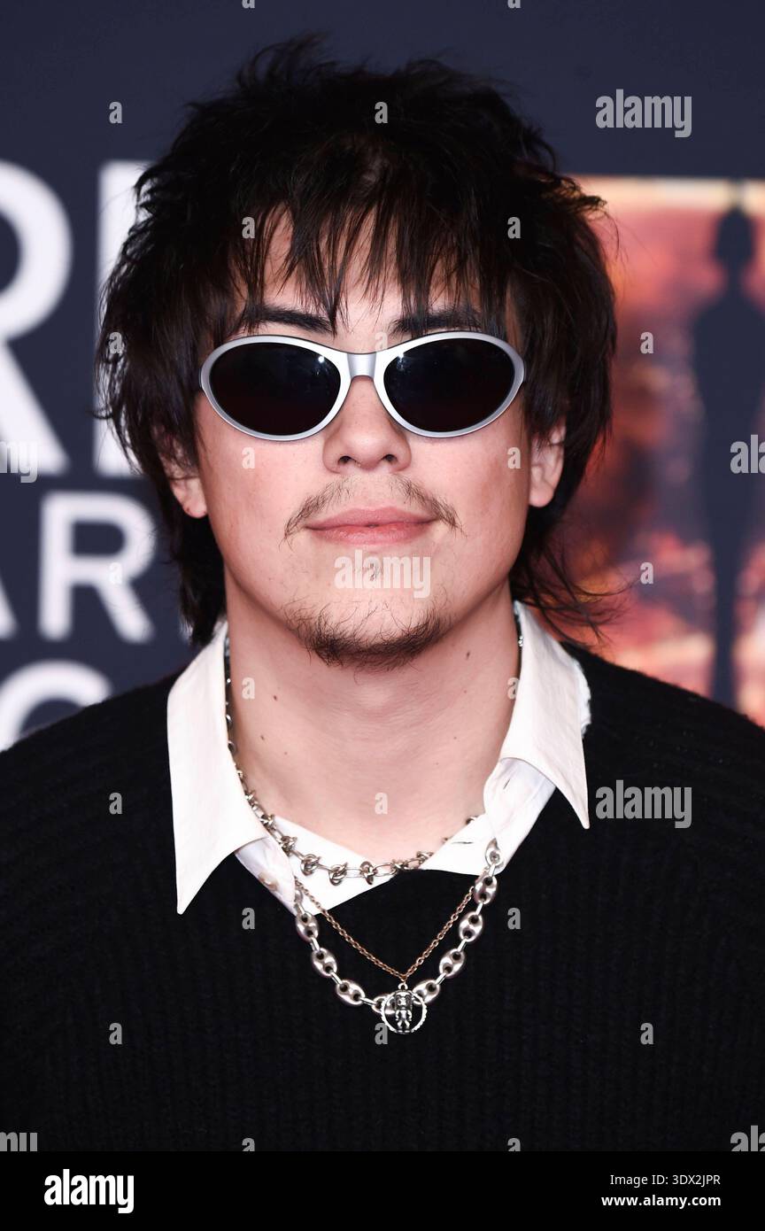 Max Bassin von Geese bei der Verleihung der 46. BRIT Awards 2026 in der ...
