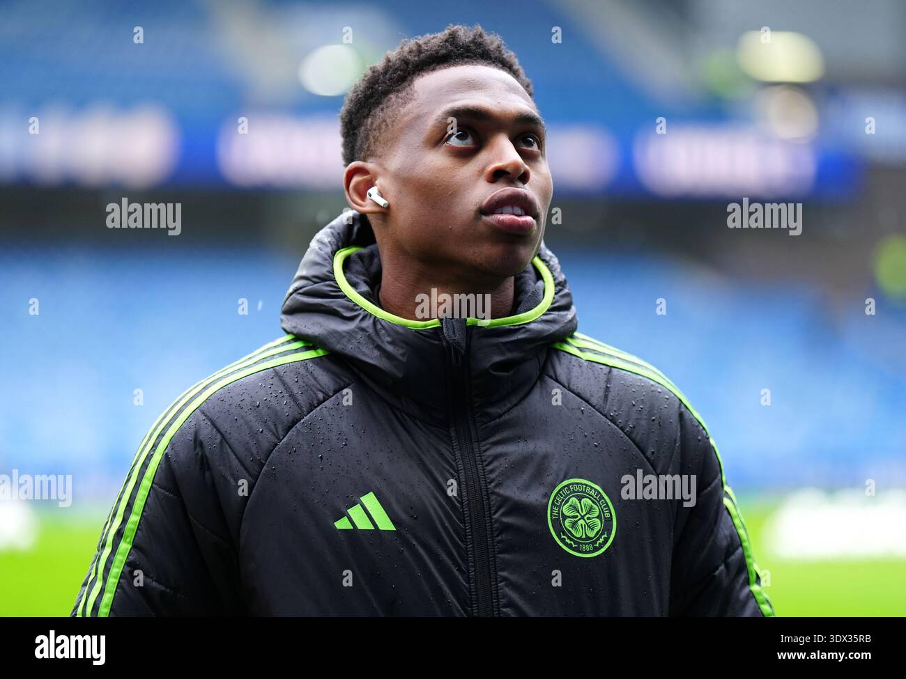 Celtic's Junior Adamu ahead of the William Hill Premiership match at ...