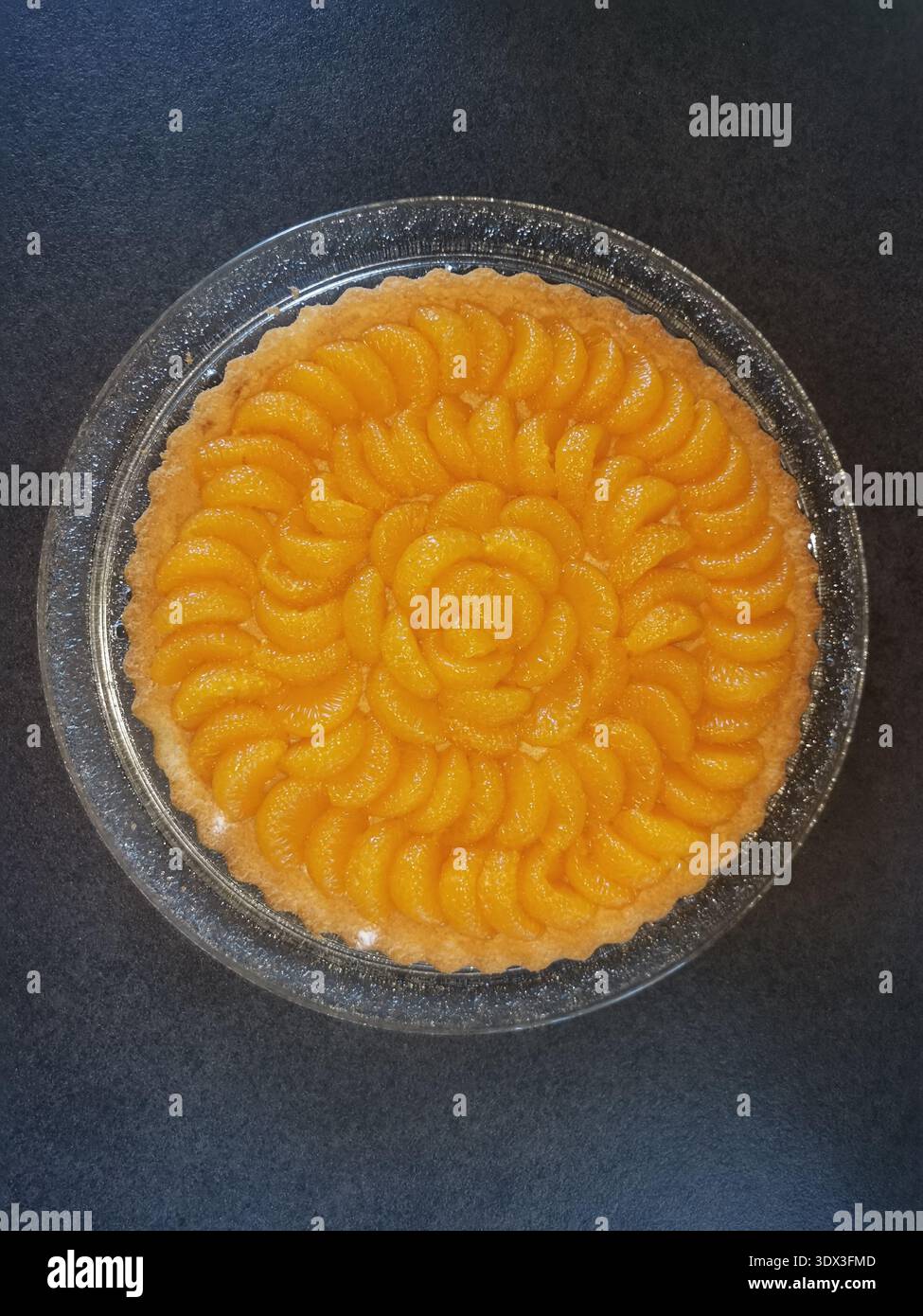 Mandarinentorte Stock Photo