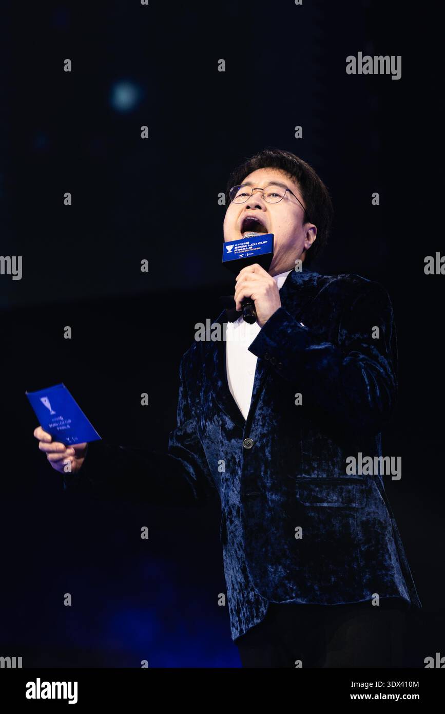 Castor Jun HONG KONG, China - MARCH 01: Caster Jun, a legendary South Korean ...