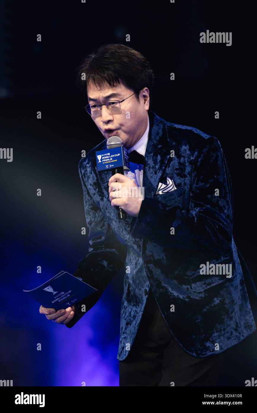 Castor Jun HONG KONG, China - MARCH 01: Caster Jun, a legendary South Korean ...