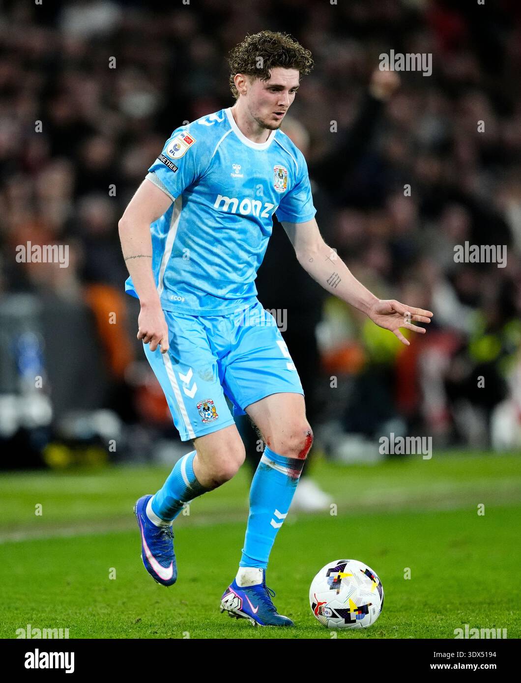 Jack Rudoni Style Coventry City's Jack Rudoni during the Sky Bet Championship match at ...