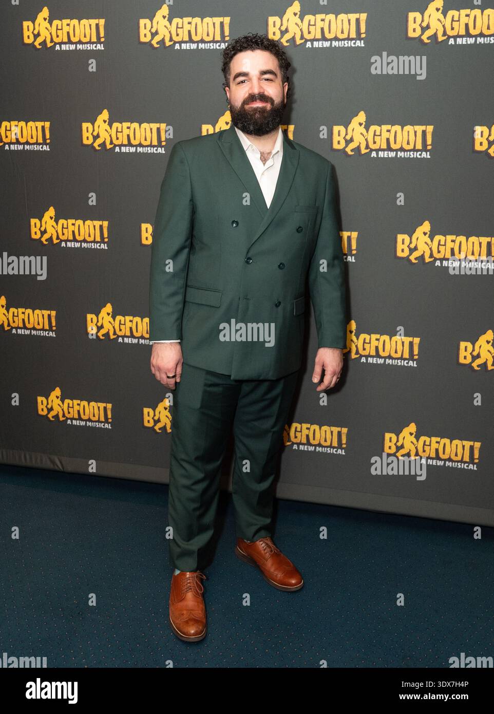 Alejandro Senior attends opening night of BIGFOOT! Off-Broadway at City ...