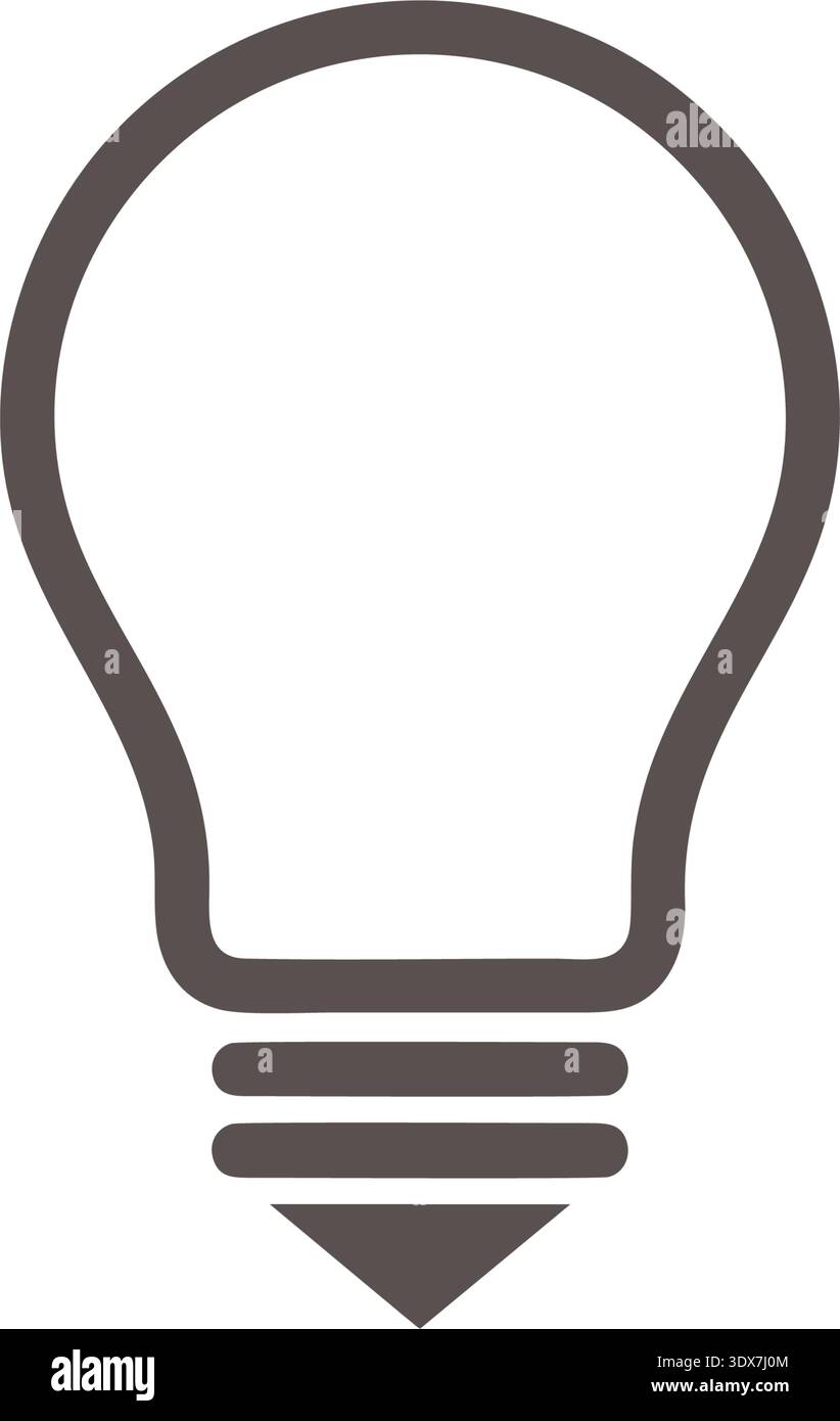 Light Bulb icon vector design templates simple and modern concept Stock ...