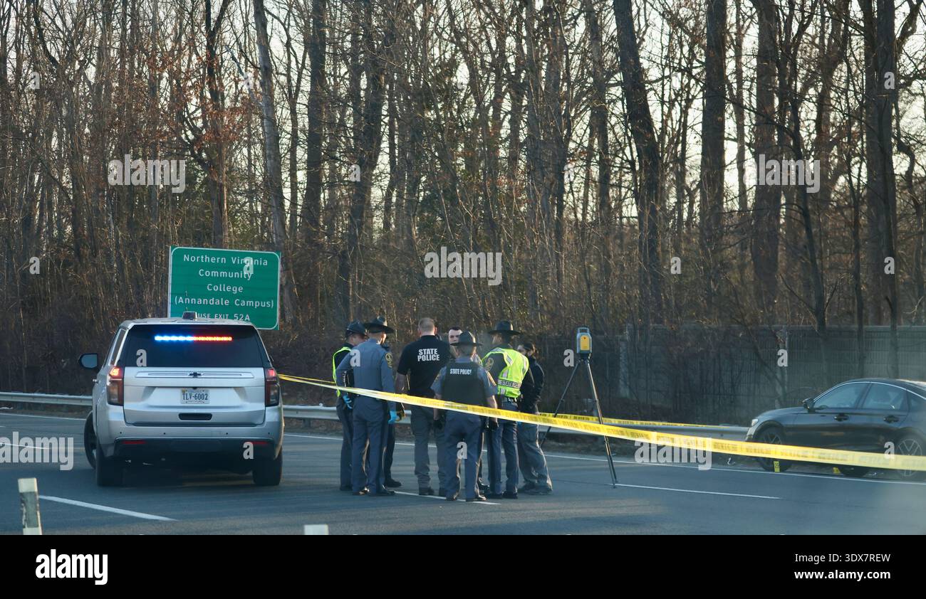 Annadale Va March 1: Trooper kills stabbing suspect after I-495 road ...