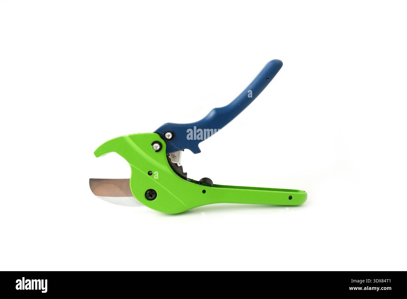 Pipe cutter on a white background Stock Photo