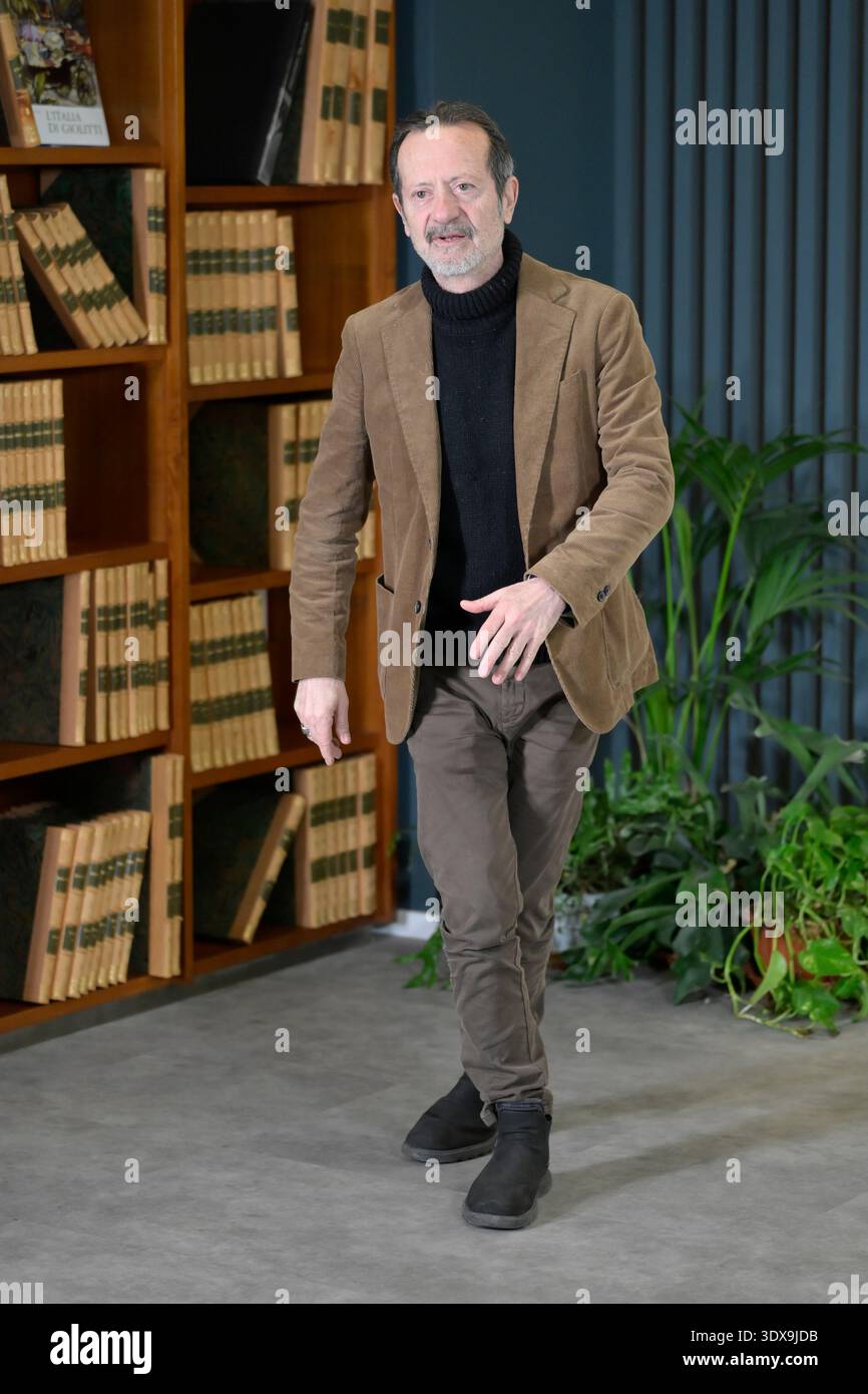Mario Rocco Rocco Papaleo attends the photocall of Rai tv series Imma Tataranni ...