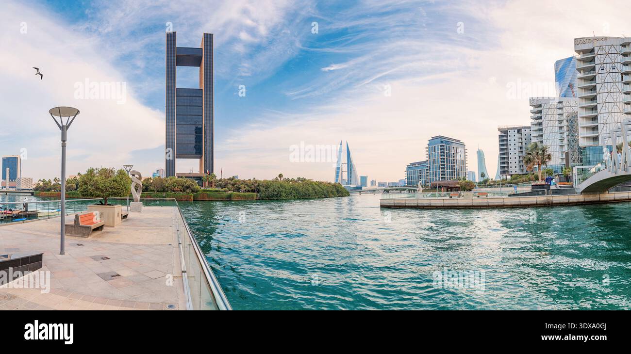 2 December 2025, Bahrain, Manama: waterfront showcasing modern ...