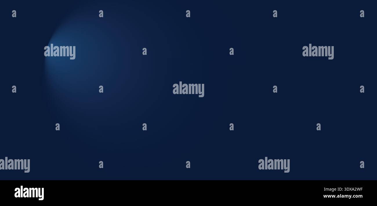 Sapphire Blue to Deep Midnight Blue Smooth Background Stock Vector