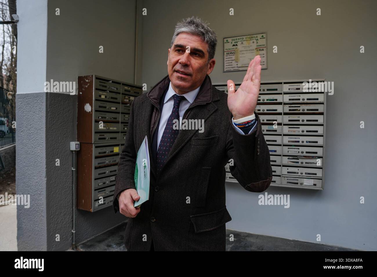Alan Rizzi Alan Rizzi al Sopralluogo tecnico al cantiere di risanamento e ...