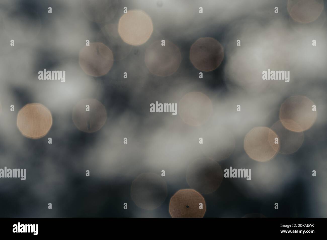 Abstract Bokeh Light Background with Soft Blur Stock Photo