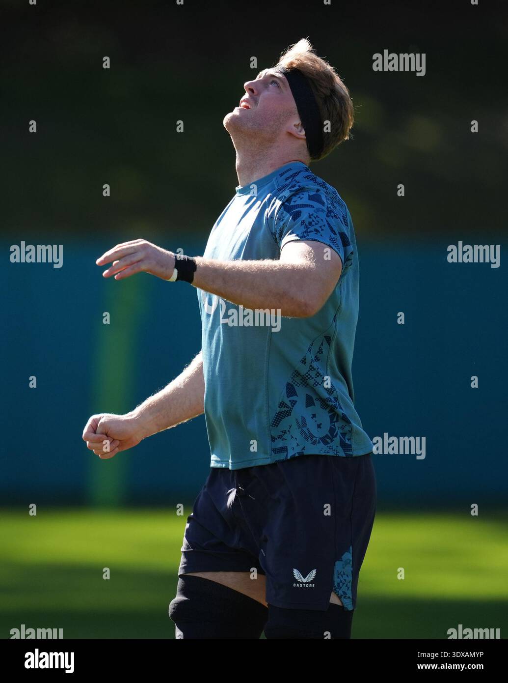 England's Alex Coles during training at England Rugby Performance ...