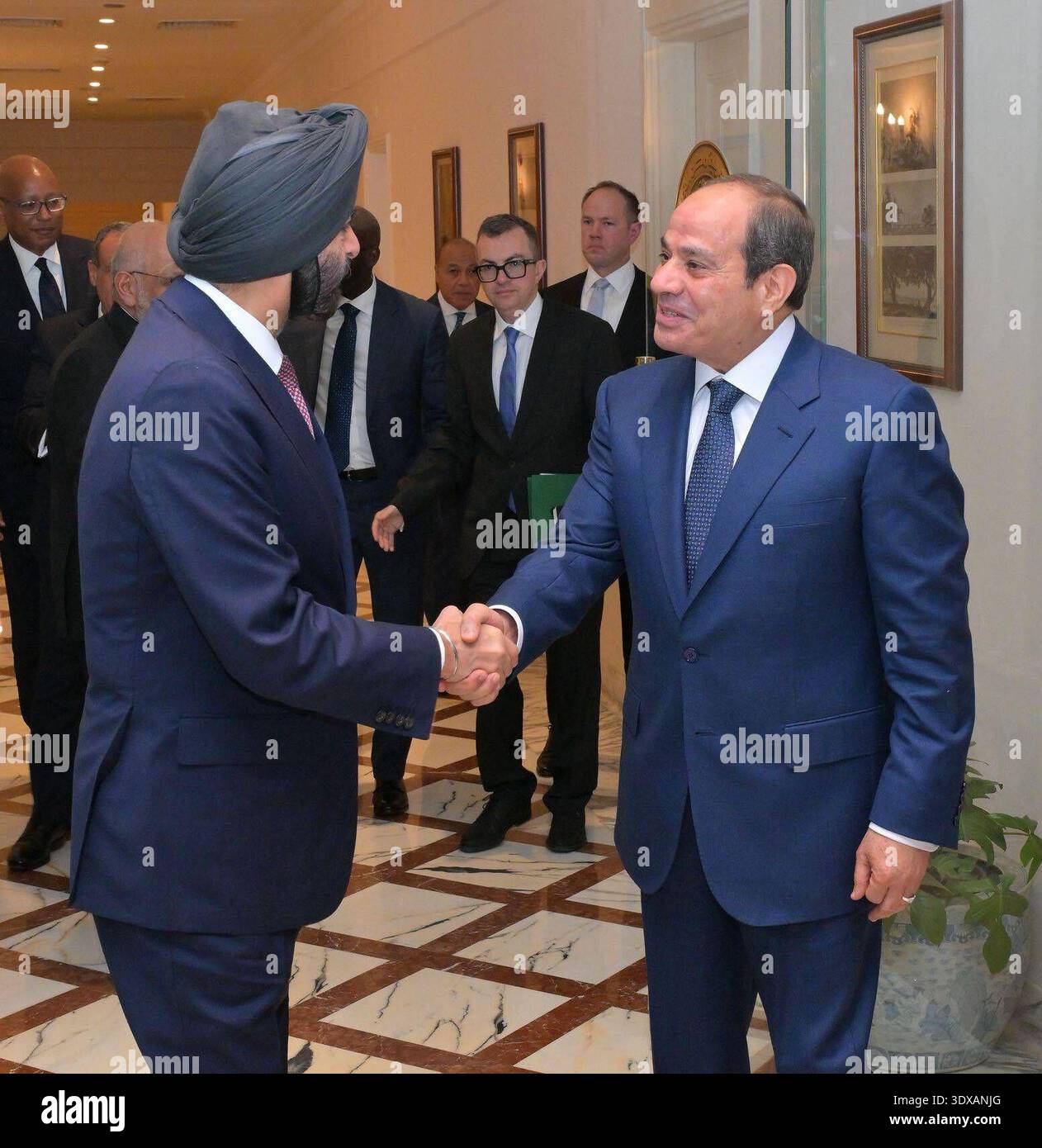 Egyptian President Abdel Fattah al-Sisi received World Bank Group ...
