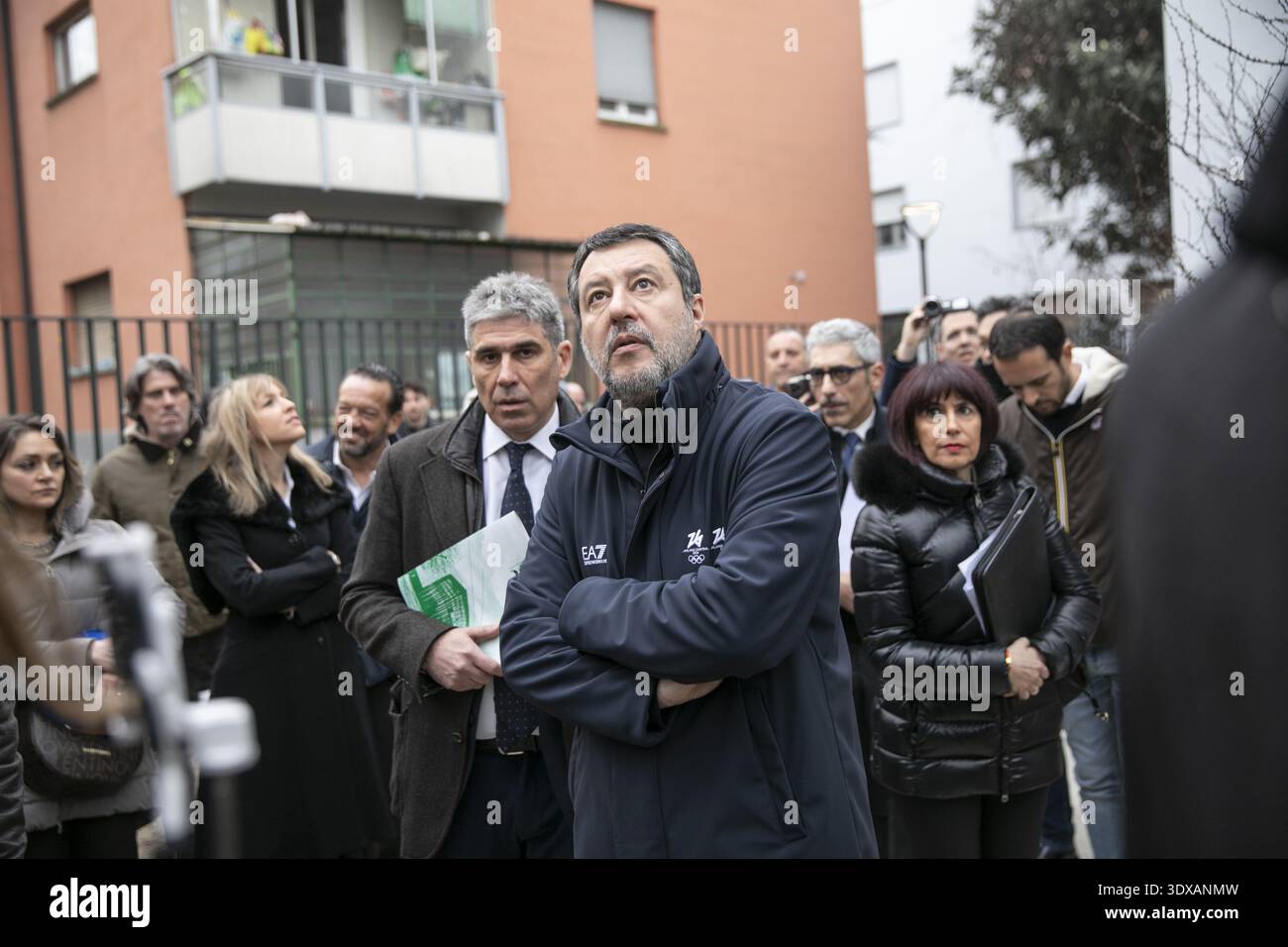 Alan Rizzi Milan, Via Morgantini 5, Technical inspection of the renovation and ...