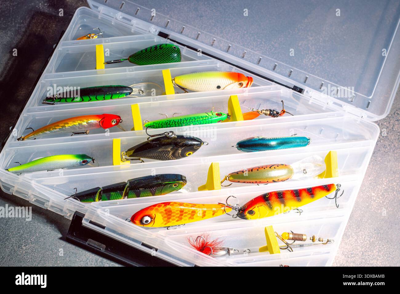 fully stocked tackle box SPRO Waterproof Terminal  Discount Tackle action latches to keep everything securely in place 4-Drawer Tackle Box