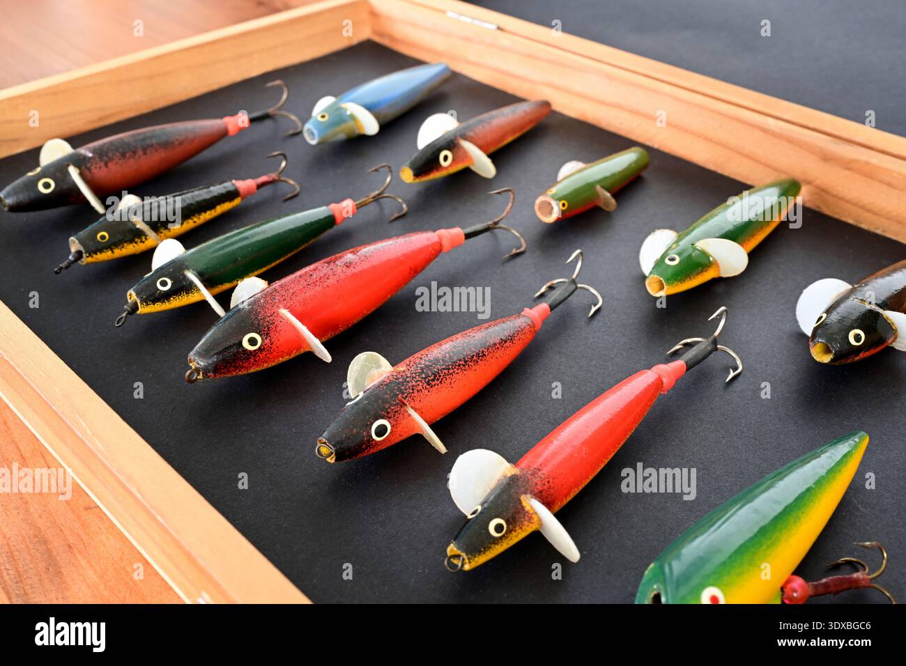 Vintage fishing lures hi-res stock photography and images - Alamy