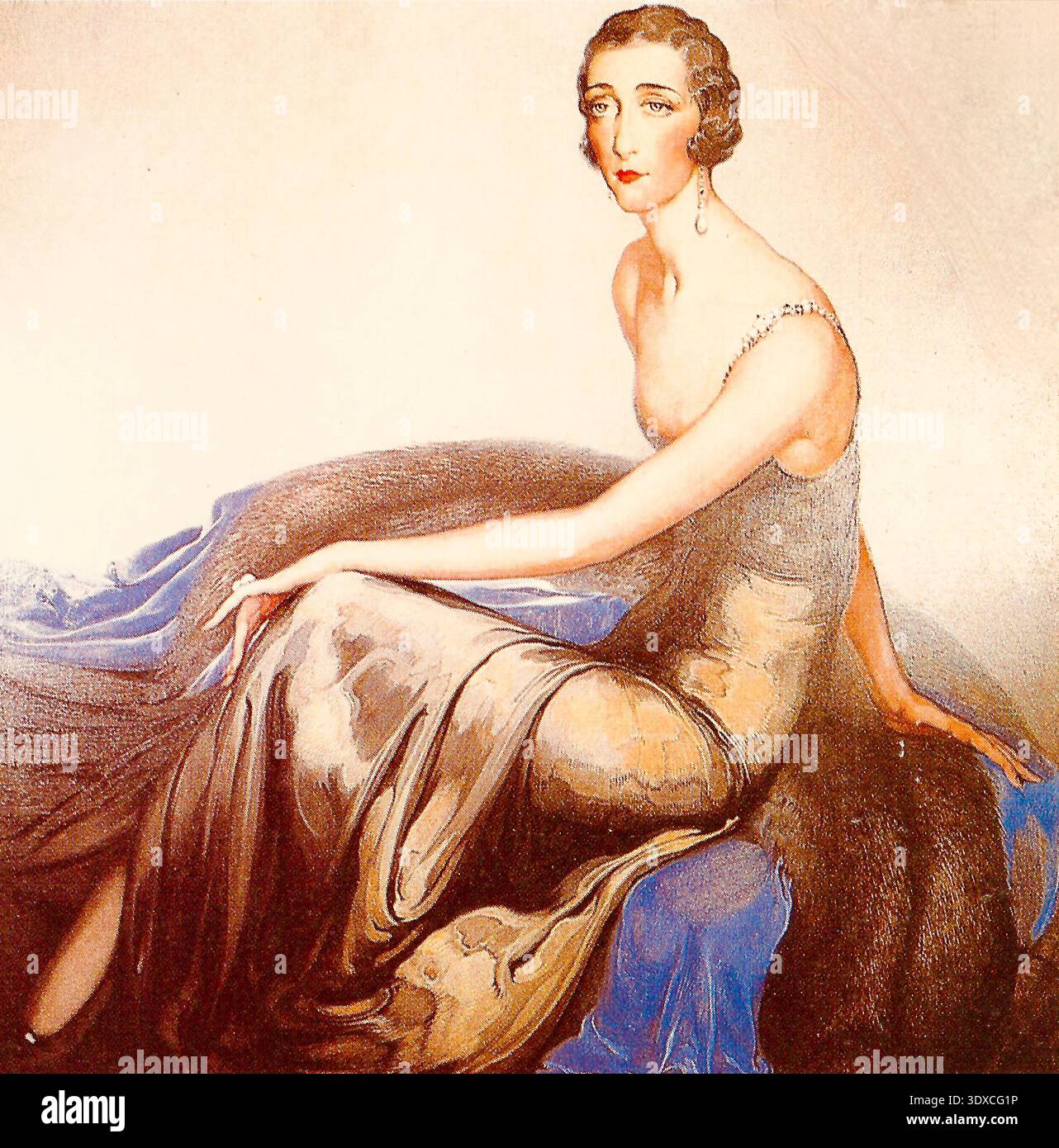Evening gown 1930s hi-res stock photography and images - Alamy