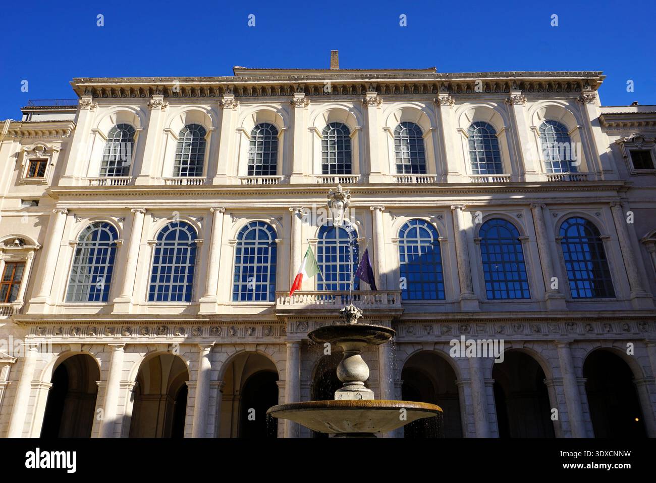 The Palazzo Barberini in Rome, Italy, houses the National Gallery of ...