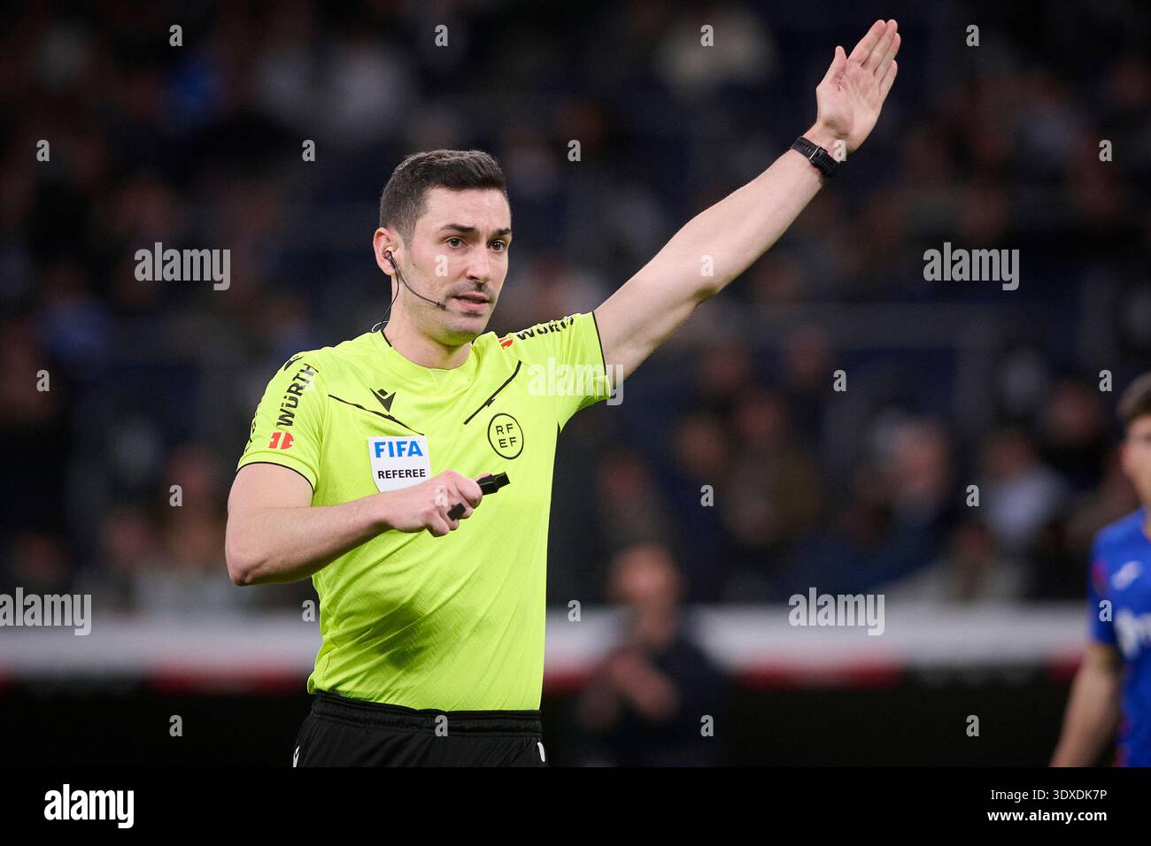 Referee Alejandro Muniz Ruiz During La Liga Match March 2 2026 Referee Alejandro Muniz Ruiz During La Liga Match March 2 2026