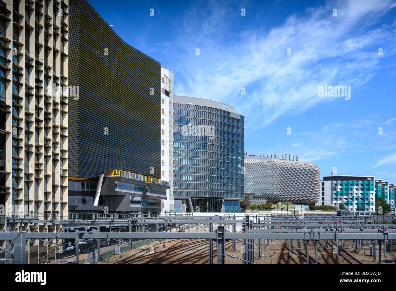 Adelaide BioMed City precinct including Royal Adelaide Hospital, SAHMRI ...