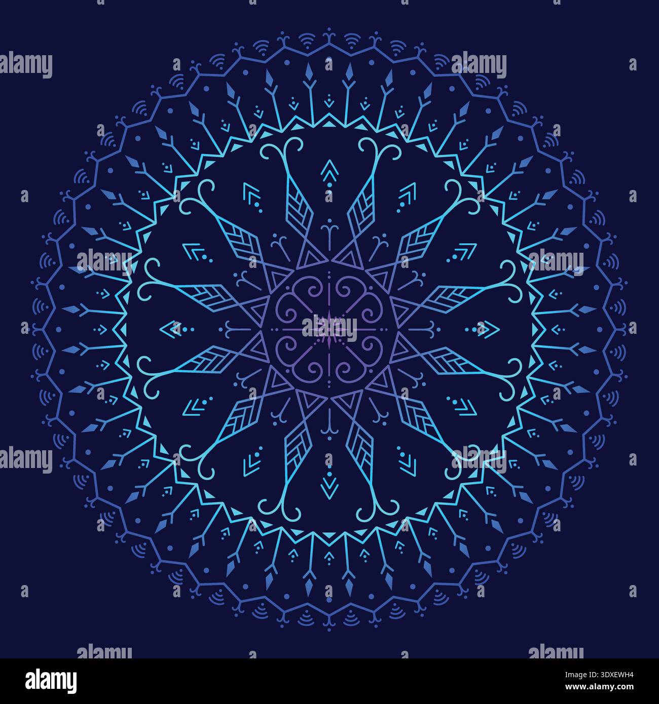 Cyan interior design Stock Vector Images - Alamy