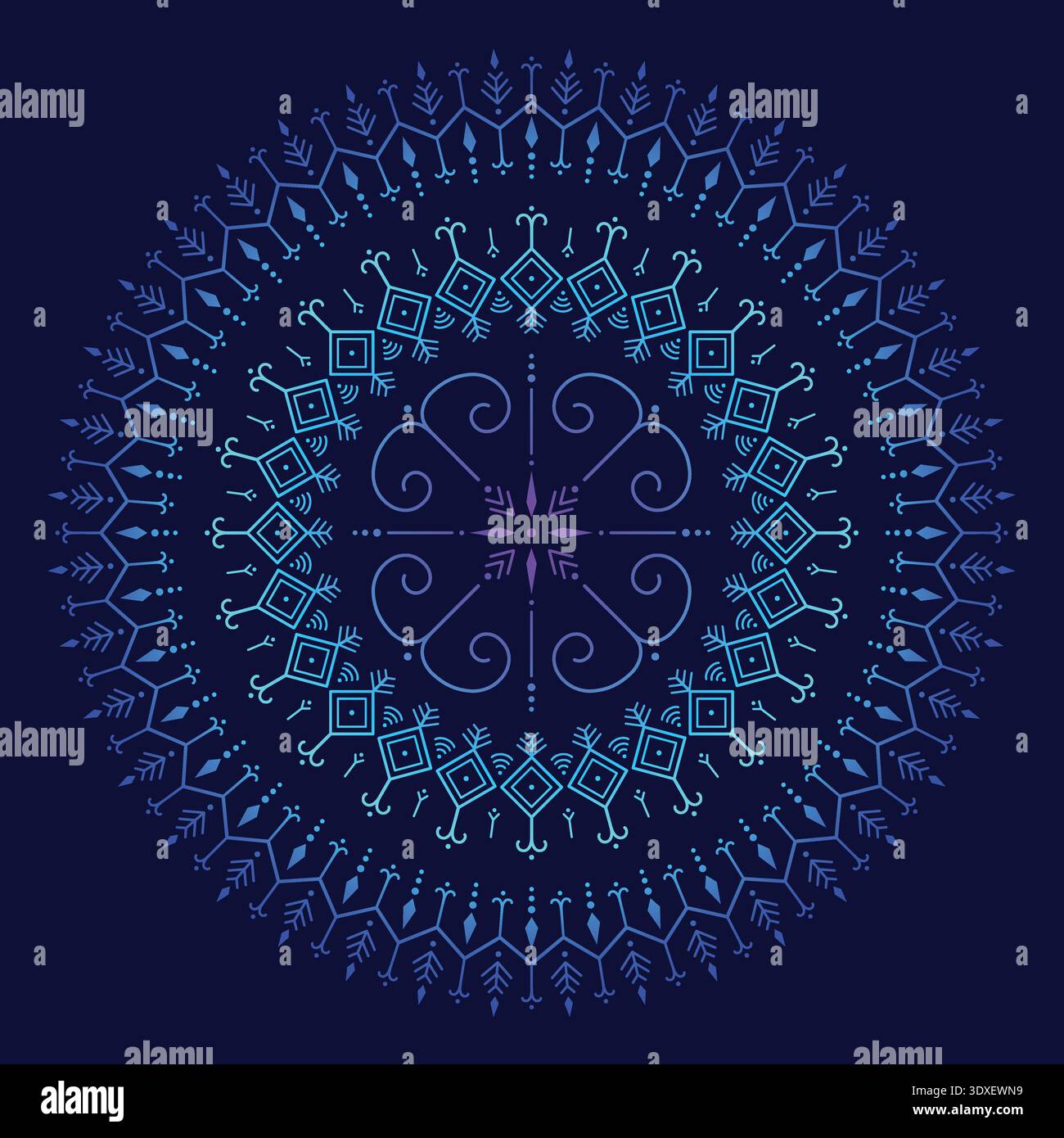 Cyan interior design Stock Vector Images - Alamy