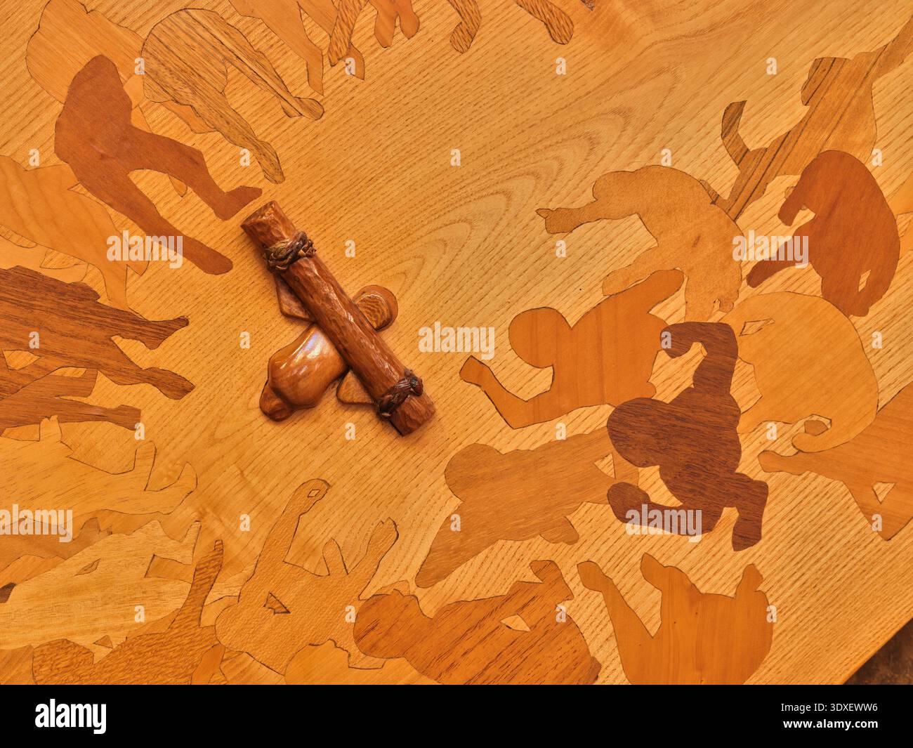 Jesus falls under the weight of the cross he carries, one of the ...