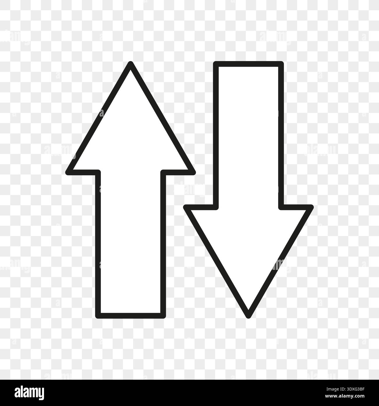Transfer arrows icons. Exchange Vector symbol. Data sync element. Direction pointer sign. Loading process motion actions Stock Vector