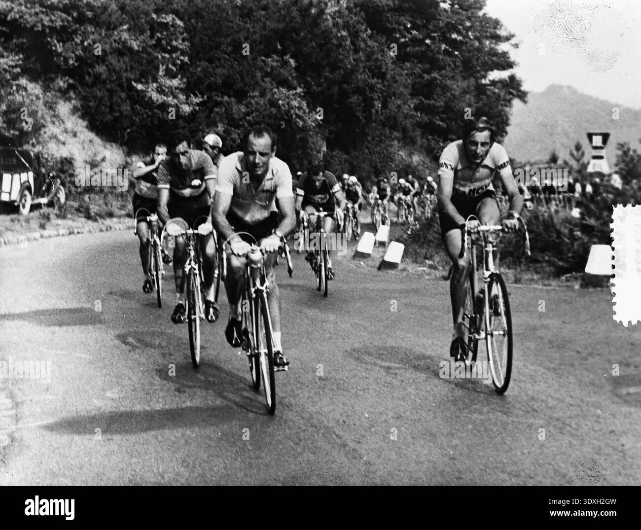 Photo Ancienne Fausto Coppi - Suisse 1953 - Tirage Original