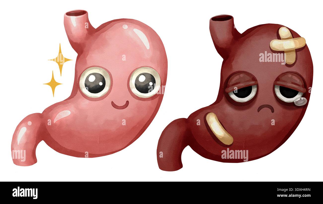 Sick to stomach drawing hi-res stock photography and images - Alamy