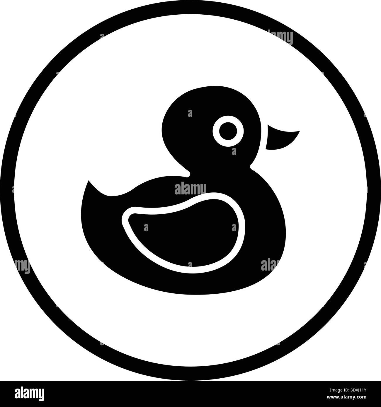 Swan logo Black and White Stock Photos & Images - Alamy