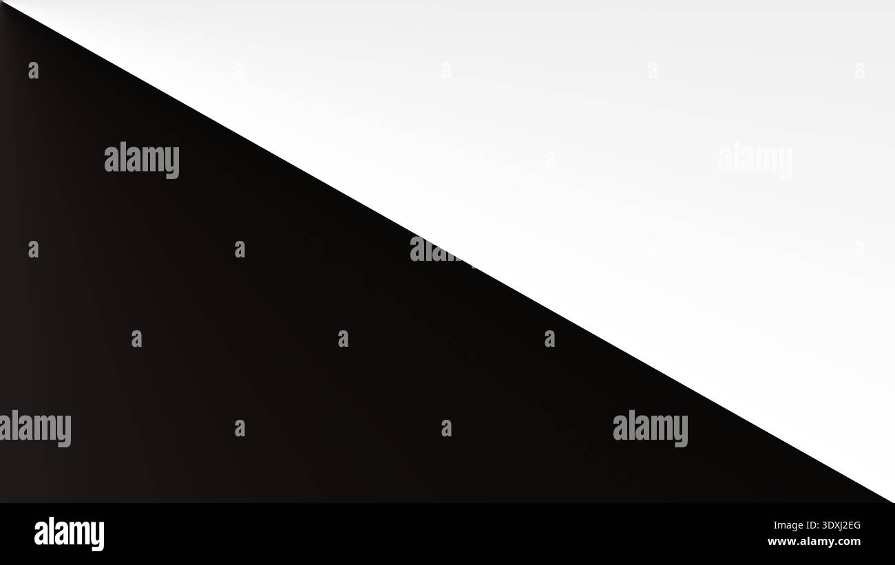 Abstract black and white diagonal gradient background design Stock ...