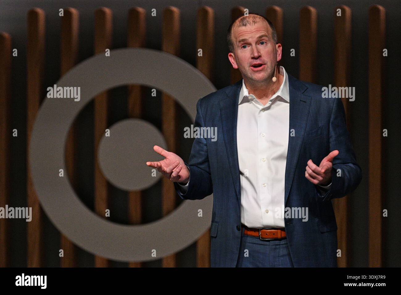 Current Target Ceo Target CEO Michael Fiddelke speaks at Target's Financial Community ...