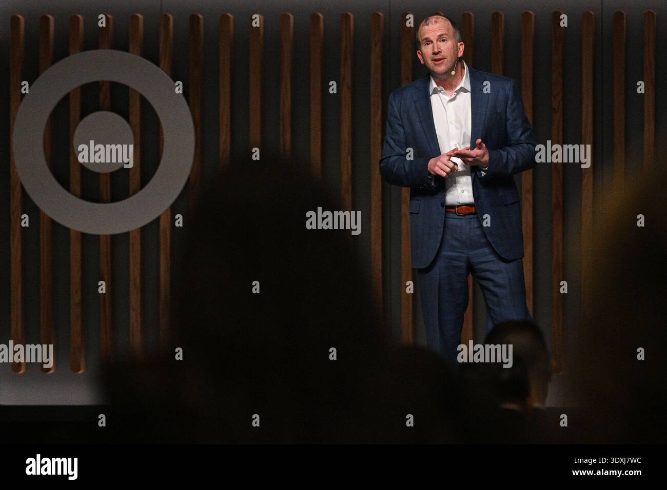 Current Target Ceo Target CEO Michael Fiddelke speaks at Target's Financial Community ...