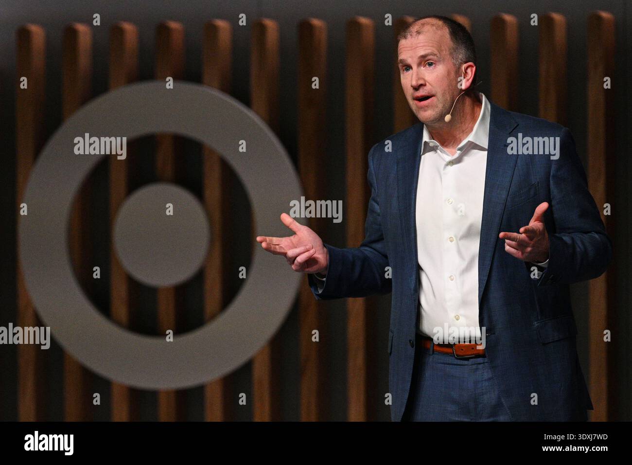 Current Target Ceo Target CEO Michael Fiddelke speaks at Target's Financial Community ...