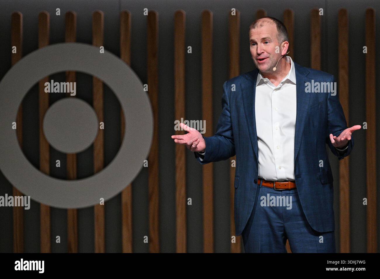 Current Target Ceo Target CEO Michael Fiddelke speaks at Target's Financial Community ...