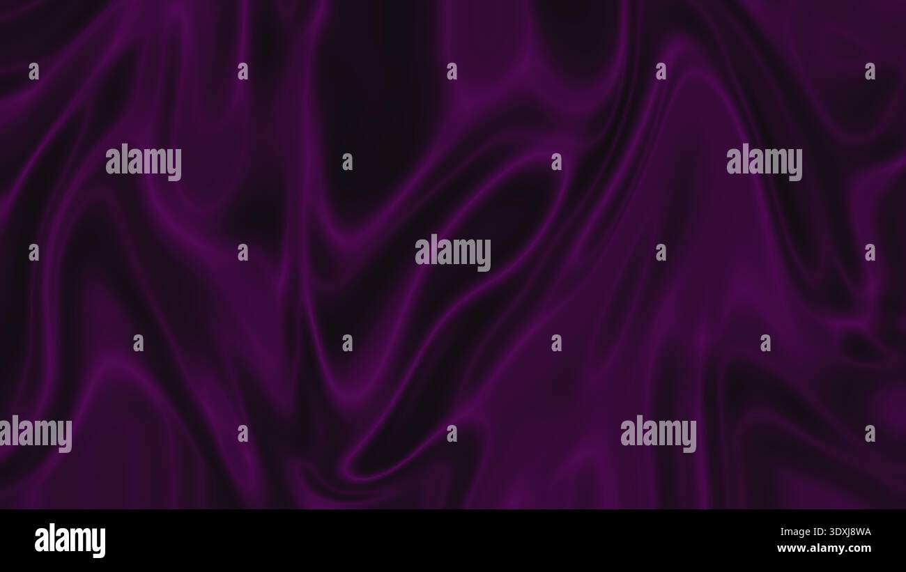 Dark violet neon glow abstract background smooth liquid waves deep texture Stock Photo